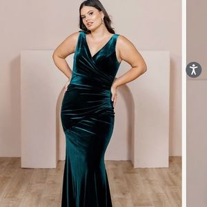 Revelry Dawson Velvet Dress Size 4